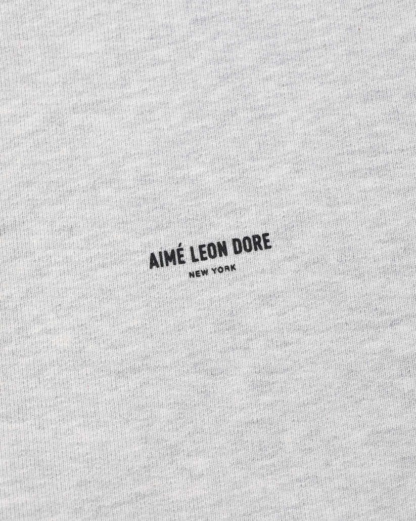 Aime Leon Dore Micro Logo Crewneck Sweatshirt Silver