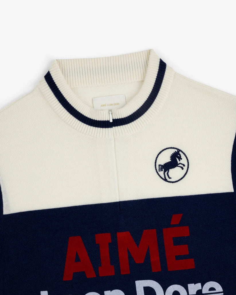 Aime Leon Dore Merino Wool Cycling Jersey Pristine
