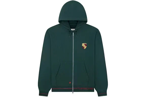 Aime Leon Dore x Porsche Green Full Zip Hoodie