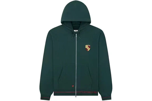 Aime Leon Dore x Porsche Green Full Zip Hoodie