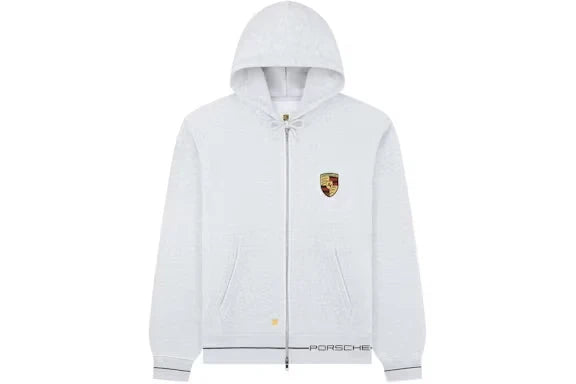Aime Leon Dore x Porsche Grey Full Zip Hoodie