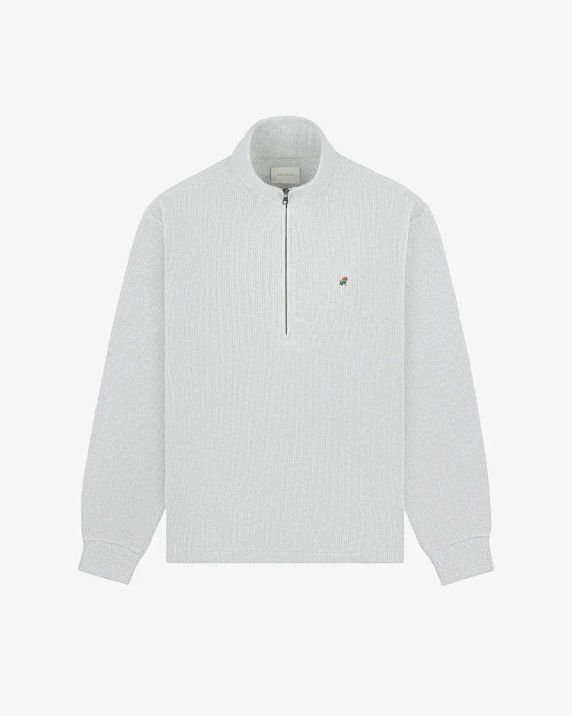 Aime Leon Dore Crest Piqué Half-Zip Pullover