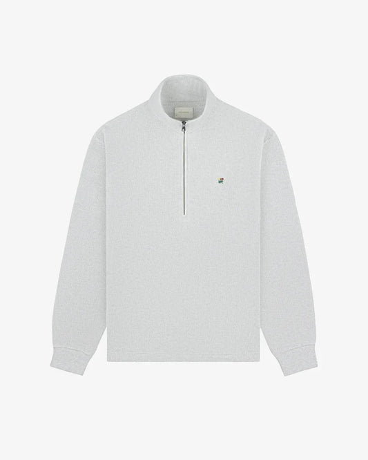 Aime Leon Dore Crest Piqué Half-Zip Pullover