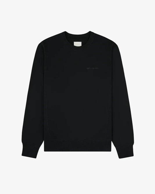 Aime Leon Dore Tonal Logo Crewneck Sweatshirt Black
