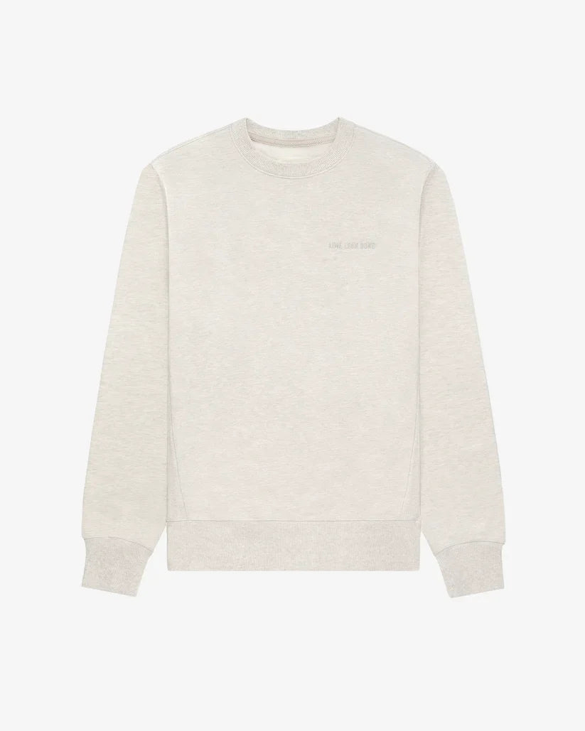 Aime Leon Dore Tonal Logo Crewneck Sweatshirt Oatmeal