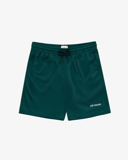 Aime Leon Dore Logo Gym Short Dark Green