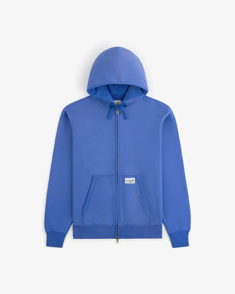 Aime Leon Dore Sun Faded Full-Zip Hoodie Blue