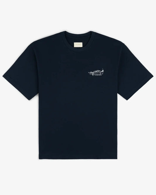 Aime Leon Dore Pappoús Logo Tee Navy