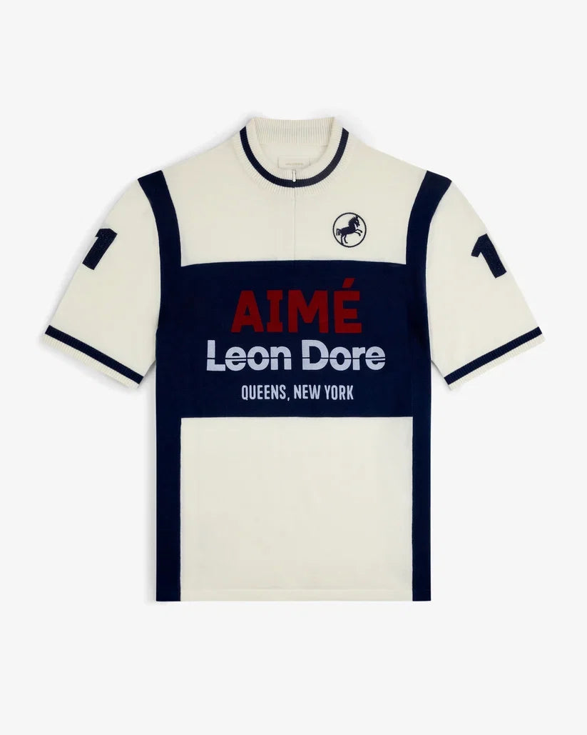 Aime Leon Dore Merino Wool Cycling Jersey Pristine
