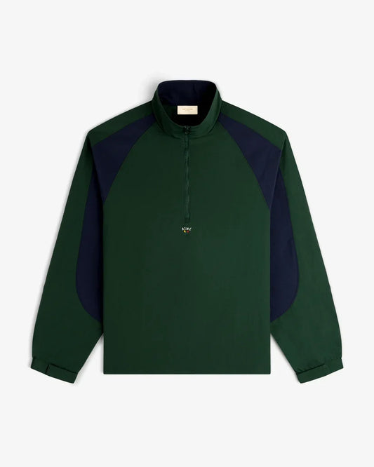Aime Leon Dore Crest Nylon Half-Zip Pullover Pine Grove