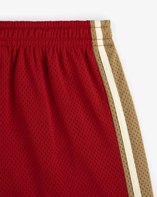 Aime Leon Dore Colorblock Court Short Barbados cherry