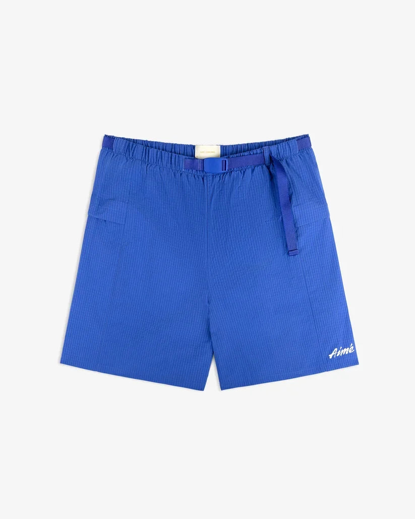 Aime Leon Dore Ripstop Nylon Wave Short Blue