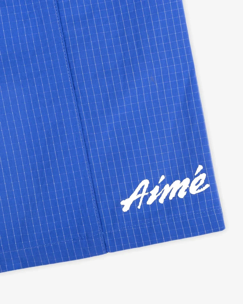Aime Leon Dore Ripstop Nylon Wave Short Blue